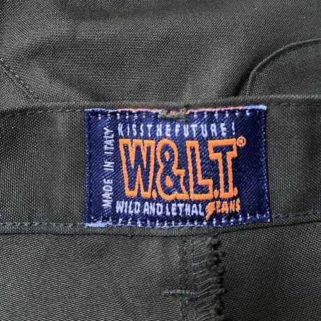 【USED】90'S W&LT CYBER BIKER PANTS