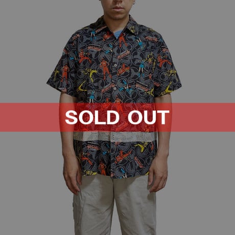 【USED】COMME DES GARÇONS HOMME PLUS NINPUU SENTAI HURRICANEGER S/S SHIRT