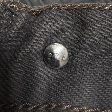 【USED】90's-00's Euro Levi’s 501 Grey Fade Denim Pants