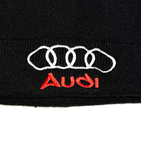 【USED】00's Audi Logo Knit Beanie