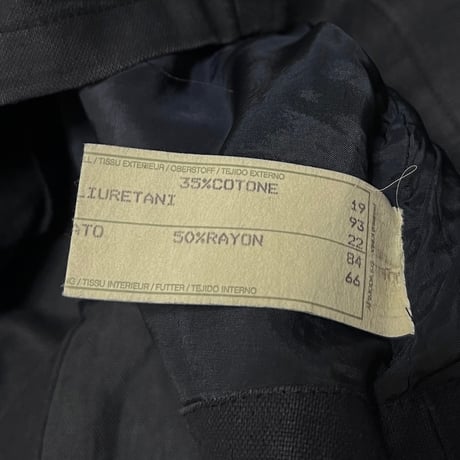 【USED】80's-90's GIORGIO ARMANI ITALIAN LINEN MAO COLOR JACKET