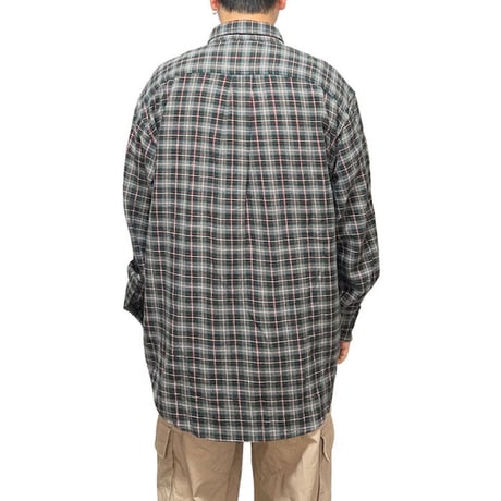 【USED】90'S-00'S OLD GAP CHECK FLANNEL B.D.SHIRT
