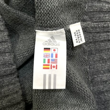 【USED】00'S ADIDAS KNIT SWEATER