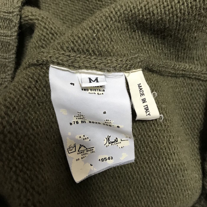 USED】90'S HELMUT LANG KNIT HOODIE | KONBINI