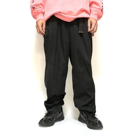 【USED】00'S PRADA LINEA ROSSA COTTON NYLON TROUSERS
