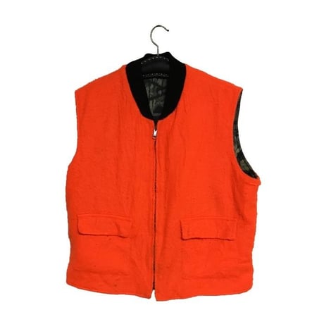 【USED】90'S REVERSIBLE REAL CAMO VEST