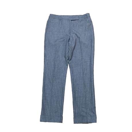 【USED】CALVIN KLEIN PINSTRIPE WOOL SLACKS