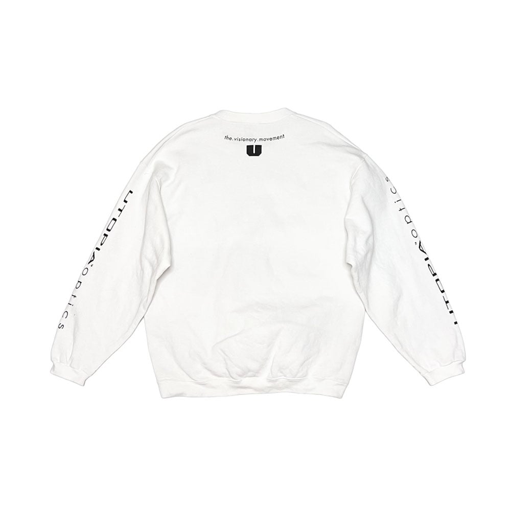 USED】00's UTOPIA Optics SWEATSHIRT | KONBINI