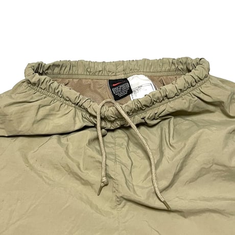 【USED】90's-00'S NIKE NYLON SHORTS BEIGE