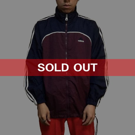 【USED】90'S ADIDAS NYLON JACKET