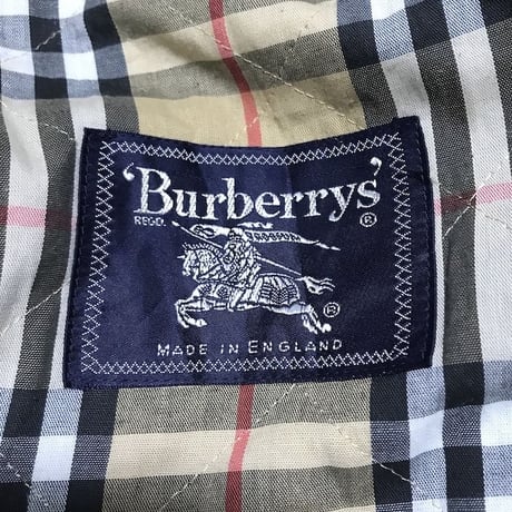 【USED】80'S BURBERRYS WRAPPED BUTTON COAT MADE IN ENGLAND