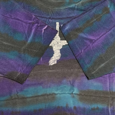 【USED】80's Exodus Productions "Amazing Grace" Tie-Dye T-Shirt