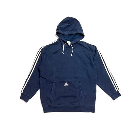 【USED】00'S ADIDAS POCKET CENTER LOGO SWEAT PARKA