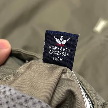 【USED】00's STUSSY MIXED FIBER 8-POCKET CARGO PANTS