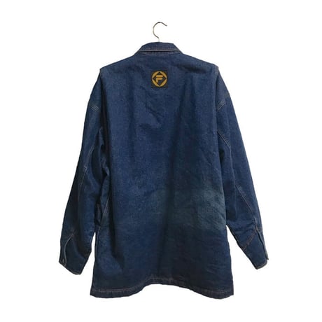 【USED】90'S FILA OVERSIZED DENIM JACKET