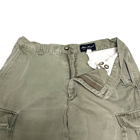 【USED】00's Eddie Bauer VINTAGE COTTON CARGO PANTS