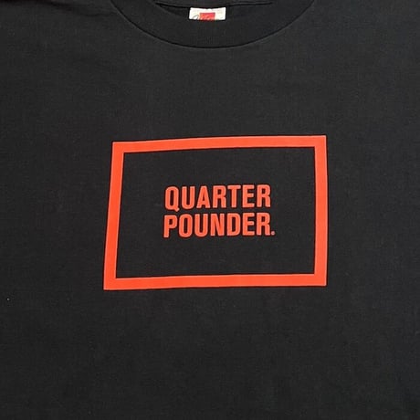 【DEAD STOCK】00'S MCDONALD'S QUARTER POUNDER T-SHIRT