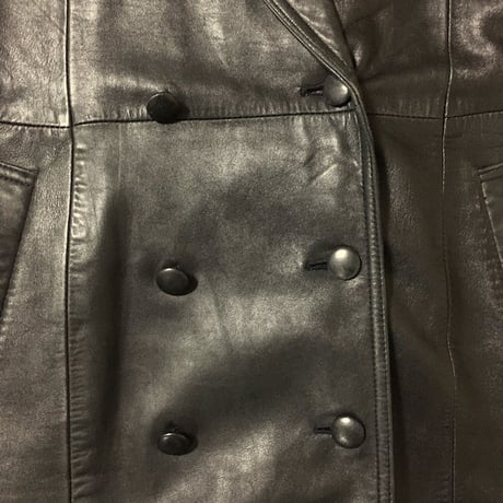 【USED】LAMB LEATHER COAT