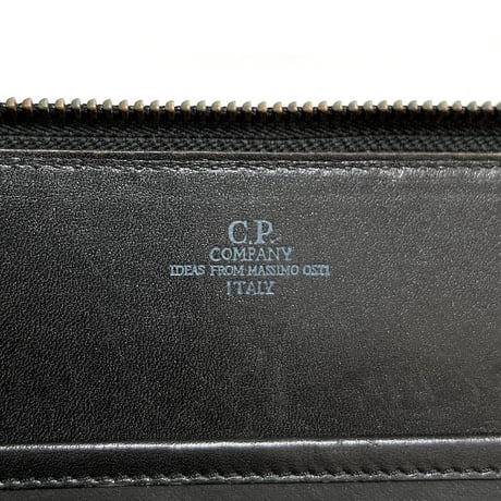【USED】80'S-90'S C.P.COMPANY LEATHER CLUTCH BRIEFCASE