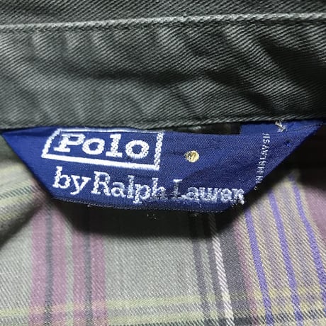 【USED】POLO BY RALPH LAUREN DRIZZLER JACKET WITH ITALY BADGE