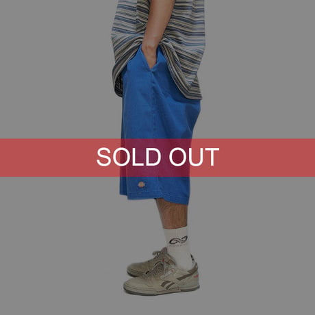 【USED】00'S DICKIES WORK SHORTS BLUE