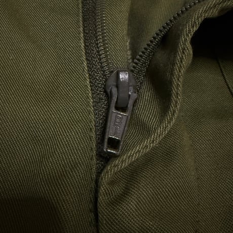 【USED】90s British Army Olive Fatigue Pants with Single Cargo Pocket