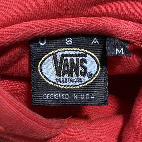 【USED】90'S VANS HOODIE