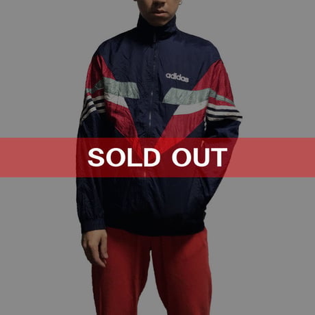 【USED】90'S ADIDAS NYLON SPORTS JACKET