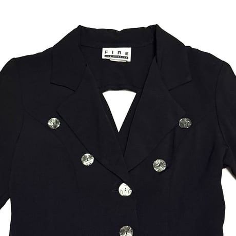 【USED】80's FIRE LOS ANGELES DEFORMATION BLAZER