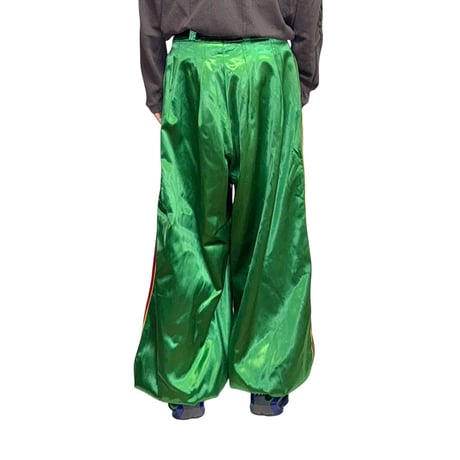 【USED】50's Shriner SATIN PARADE PANTS GREEN