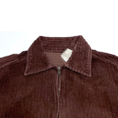 【USED】90'S AIR WALK WIDE WALE CORDUROY ZIP JACKET