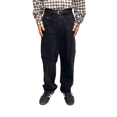 【USED】JACQUEMUS LE GADJO 6-POCKET BLACK JEANS