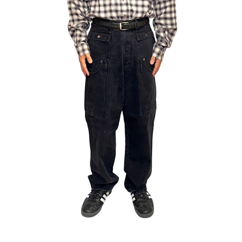 USED】JACQUEMUS LE GADJO 6-POCKET BLACK JEANS | USED】JACQUEMUS LE GADJO 6-POCKET BLACK JEANS |