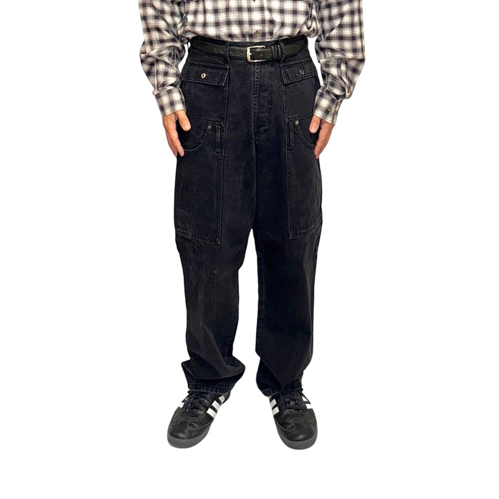 USED】JACQUEMUS LE GADJO 6-POCKET BLACK JEANS | USED】JACQUEMUS LE GADJO 6-POCKET BLACK JEANS |