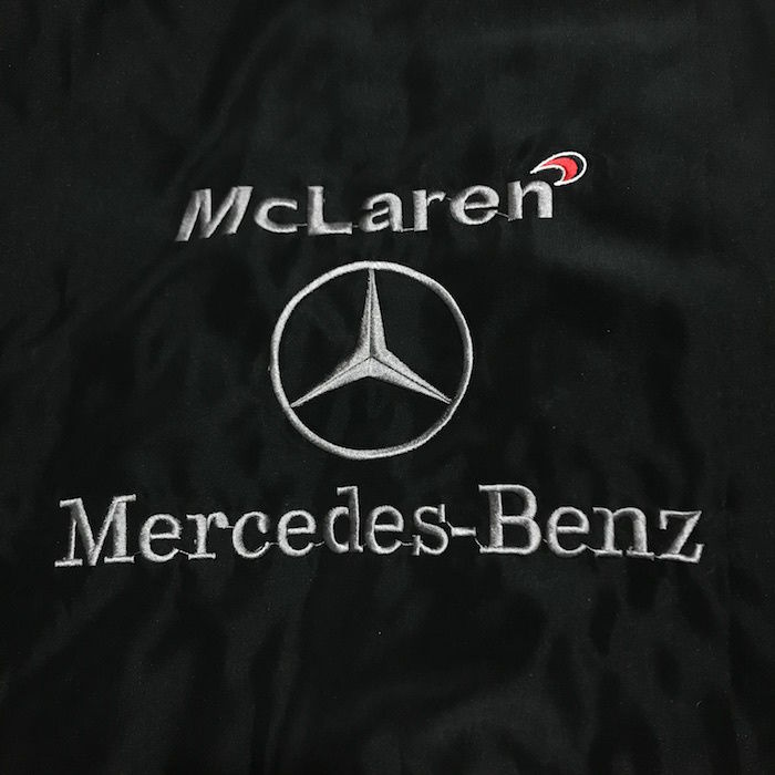 USED】MERCEDES-BENZ WAPPEN RACING JACKET | KONBINI USED】MERCEDES-BENZ WAPPEN RACING JACKET | KONBINI