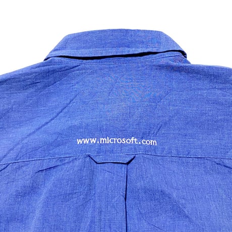 【USED】00'S WINDOWS WIN64 MICROSOFT OVERSIZED B.D. SHIRT