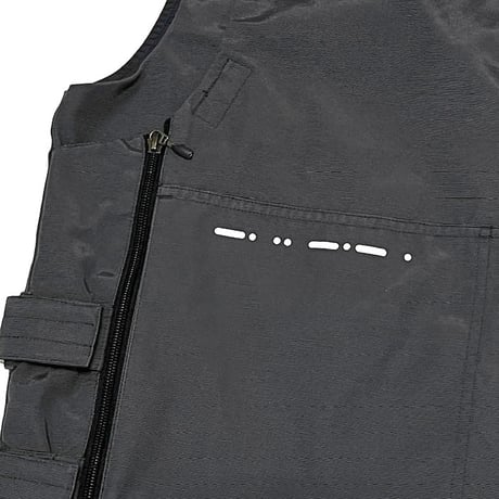【USED】00's EURO NIKE TECHNICAL COTTON NYLON VEST