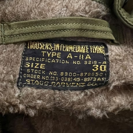 【USED】40'S U.S.ARMY AIR FORCE FLIGHT PANTS TYPE A-11