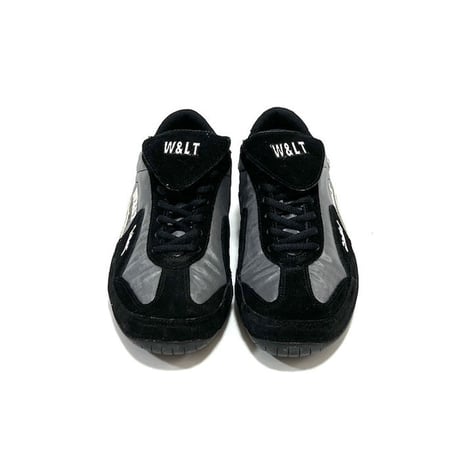 【DEAD STOCK】90'S W.&L.T. DRIVING SNEAKERS GRAY × BLACK