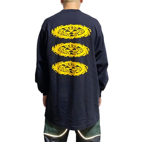 【USED】90'S NED'S ATOMIC DUSTBIN KATAKANA L/S T-SHIRT