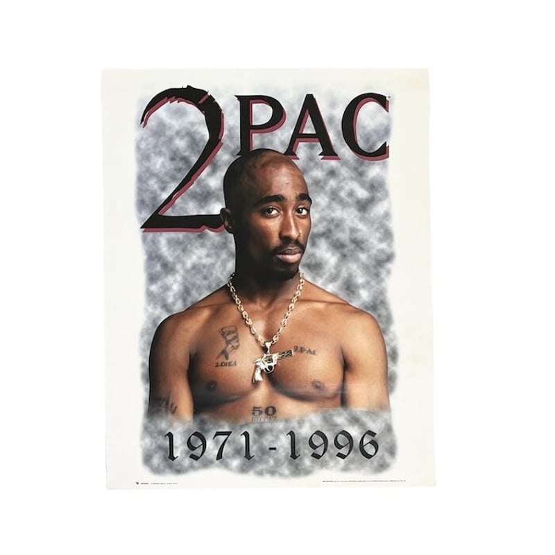 USED】90'S 2PAC POSTER BY GB POSTERS UK | KONBINI