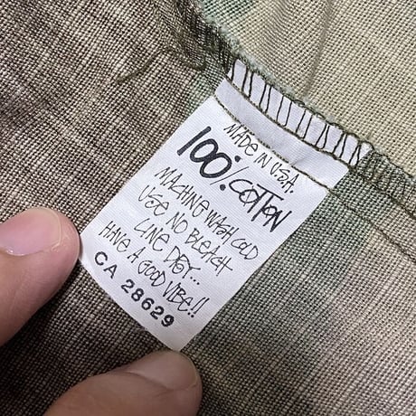 【USED】90'S-00'S STUSSY CAMO JACKET