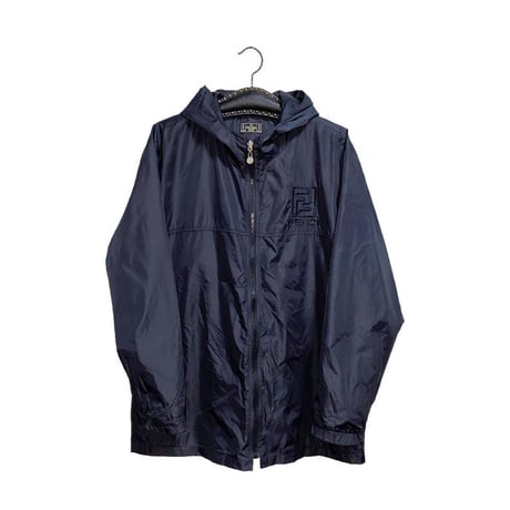 【USED】90'S FENDI JEANS HOODED ZIP JACKET