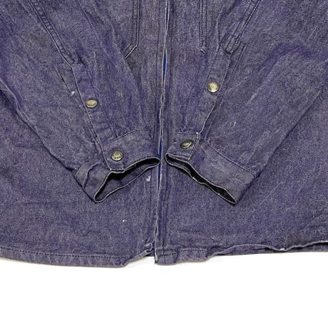 【USED】80'S FRENCH NAVY SAILOR DENIM JACKET