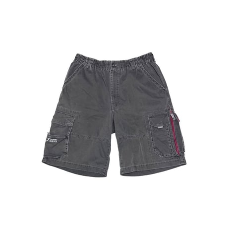 【USED】00's HOBO DENIM Tactical Zip Cargo Baggy Shorts