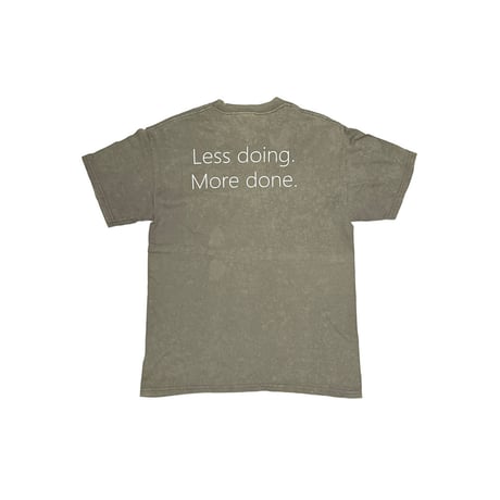 【USED】2010's Microsoft Windows Phone Less doing. More done. Promo T-shirt