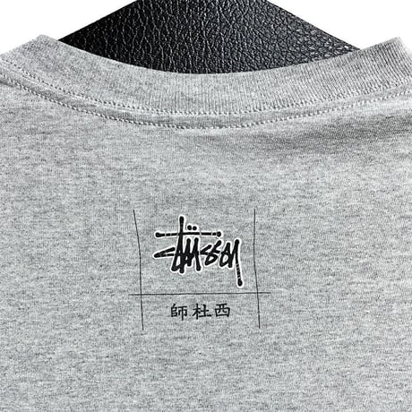 【USED】90'S  STUSSY KANJI L/S T-SHIRT