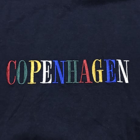 【USED】90'S COPENHAGEN SOUVENIR T-SHIRT