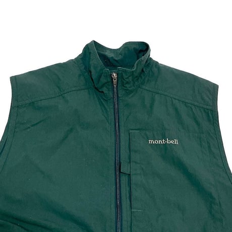 【USED】90'S-00'S MONT-BELL GREEN VEST