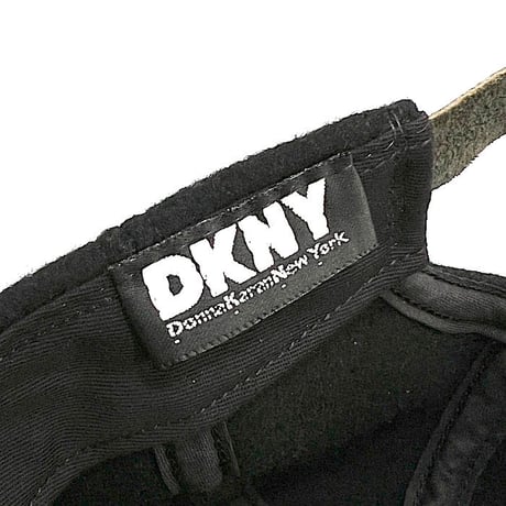 【DEAD STOCK】90'S DKNY LOGO WOOL CAP